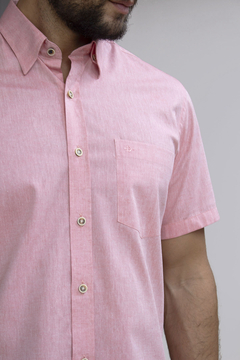 Camisa Dimarsi Regular Fit MC Coral 9953 - comprar online