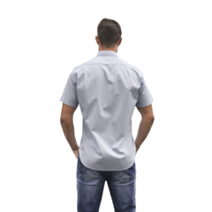 Camisa Dimarsi Regular Fit Manga Curta 8611 - Dimarsi Camisaria