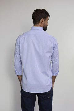Camisa Dimarsi Regular Fit ML Azul 9950 na internet
