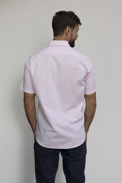 Camisa Dimarsi Regular Fit MC Rosa 9949 - comprar online