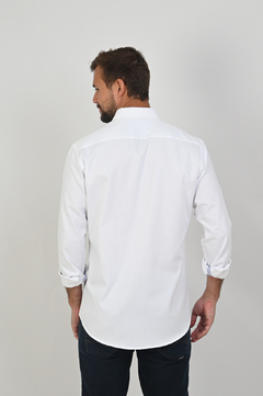 Camisa Dimarsi Regular Fit ML Branca 10064 - Dimarsi Camisaria