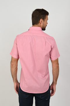 Camisa Dimarsi Regular Fit MC Xadrez Vermelho com branco 9979 - comprar online