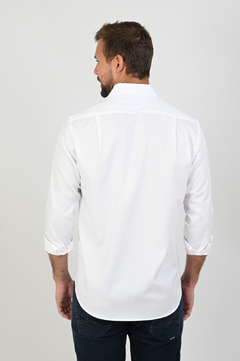 Camisa Dimarsi Regular Fit ML Branca 10064 - comprar online