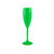 Taça de Champagne 180ml Verde Neon - unidade