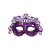 Máscara Tibet Luxo - purpurinada - cores sortidas - unidade - loja online
