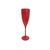 Taça de Champagne 180ml Vermelho - unidade