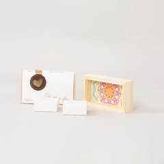 Caja de mensajes x 2 en madera - comprar online