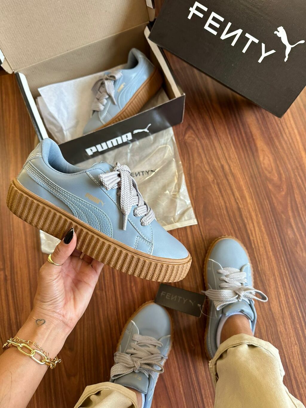 Chinelo puma fenty infantil 2025