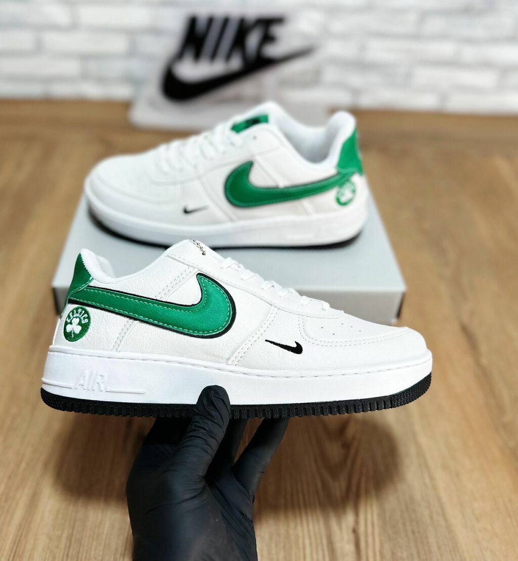 Tenis Air Force Celtics Verde Premium para Basquete Use Morfeu