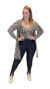 CONJUNTO DE CARDIGAN COM CROOPED-1178