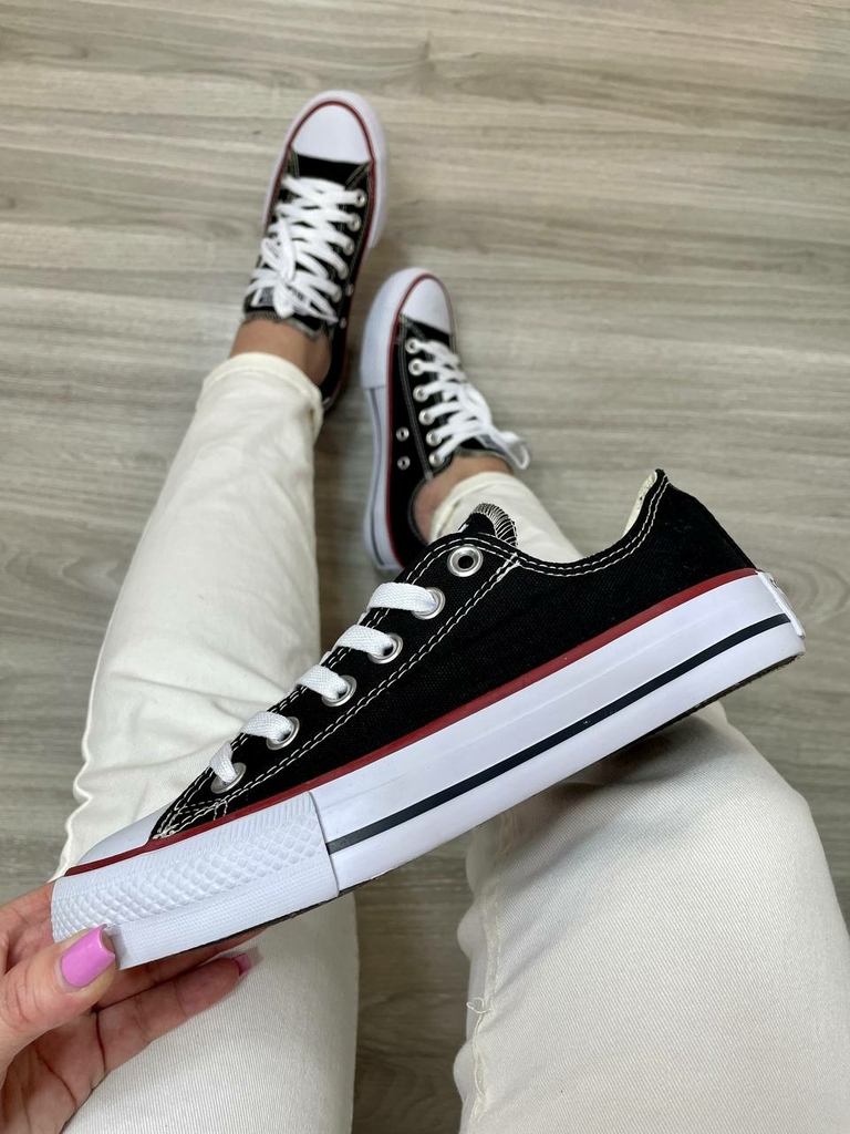 Tenis de pano preto 2025
