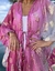 Saída Kimono Mumbai Rosa e Roxa - Loja Online de Roupas | Maria Vai Com a Moda