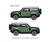 Miniatura Majorette 1/64 Majorette Land Rover Defender 90 Serie Premium Cars - loja online