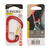 Mosquetão Nite Ize SlideLock Carabiner #4 em alumínio vermelho na internet