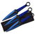 Conjunto de facas de arremesso Perfect Point PP-869-3BL azul