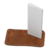 Pedra de afiação Spyderco fina 2 x 4 pol. c/ capa em couro
