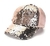 Gorra N1 Visera con Lentejuelas Rosa Gold MM203-03D