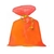 Bolsa Para Carioca Cotillon Fluo Naranja 70x50 x 10u.