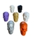 Calavera Deco 7cm Colores Surtidos x 3u.