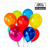 Globo Cristal Globolandia Multicolor 10" x 50u.