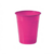 Vaso Plastico Fucsia 180cc