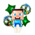 Set 5 Globos Metalizado Minecraft