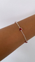 Pulseira coração vermelho