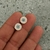 Brinco de Tarraxa Olho Grego Cravejado 8mm - Prata 925 - comprar online