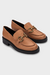 Mocassim Feminino em Couro – Marrom - loja online