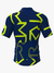 Camisa de Ciclismo Identité Azul e Amarelo Masculina - Mauro Ribeiro - comprar online