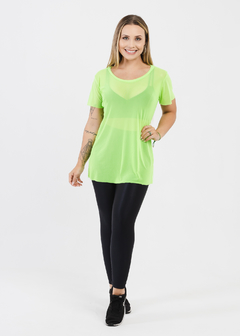 Camiseta Clássica Verde Neon - comprar online