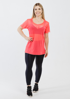 Camiseta Tule Coral