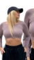 TOP CROP SEAMLESS MICA