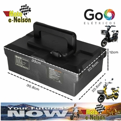 Bateria 48V 12Ah Lithium Removível para Scooter Elétrica ebike GoO PIX - comprar online