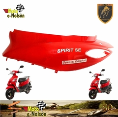 Carenagem Lateral Traseira Esquerda Vermelha Original Scooter Bull Spirit SE - comprar online