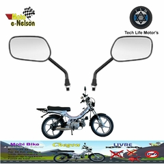 Espelho Retrovisor Par Original Mobi Bike