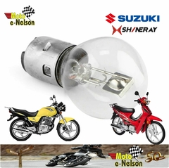 Lâmpada Farol Suzuki Yes / Intruder 125 / Shineray Phoenix 50cc