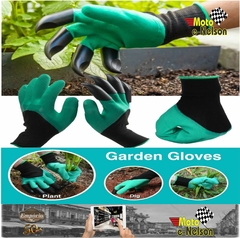 Luvas Garden Genie Para Jardinagem Com Garras um Plantio Rápido e Fácil