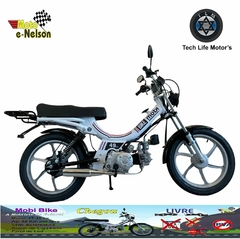 Mobi Bike Branca 50 cc. A Mobilete do Futuro!