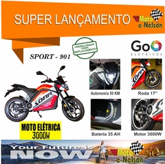 Moto Élétrica GoO Sport 901 3000W - comprar online