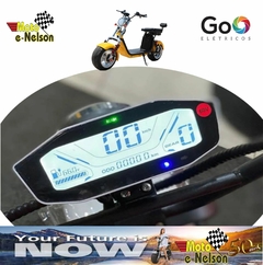 Painel LCD Digital Slin Novo Modelo Scooter Elétrica Citycoco GoO X10 X11 X12