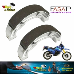 Patins de Freio Traseiro Fasap Yamaha XT 600 Tenere 1988 em Diante