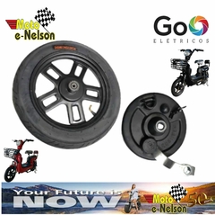 Roda Dianteira Completa Scooter Elétrica Mini Smart 350 w e 500 w