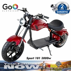 Moto Choper Élétrica GoO Sport 101 3000W