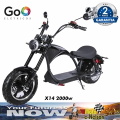 Moto Choper Élétrica GoO X14 2000W