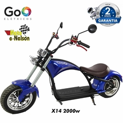 Moto Choper Élétrica GoO X14 2000W - Moto Nelson