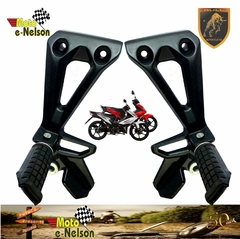 Suporte da Pedaleira Traseira Par Completo Original Moto Bull Racy 125/F5 50cc - comprar online
