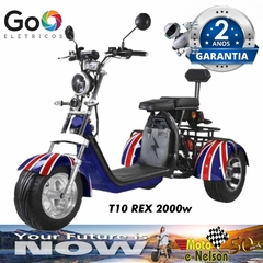 Triciclo Élétrica GoO Citycoco T10 2000W
