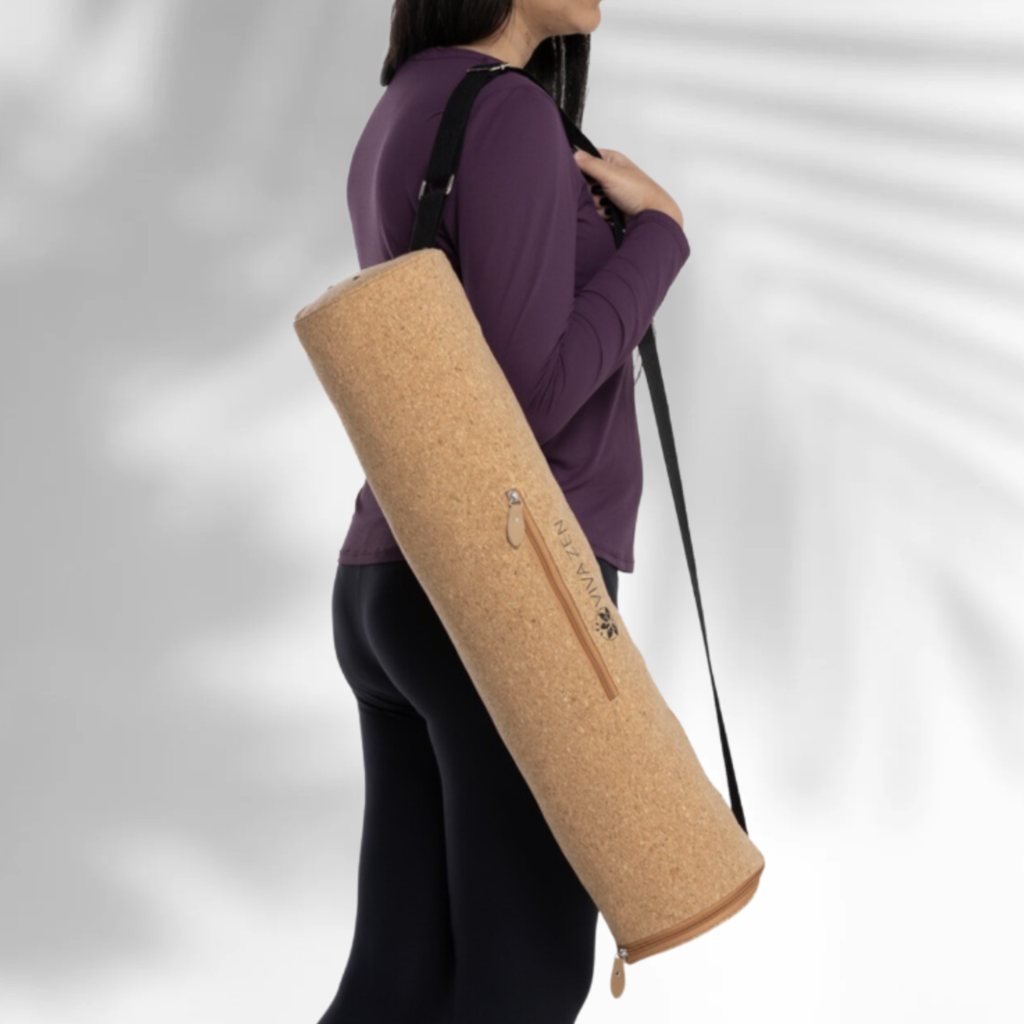 Bolsa pata tapete de yoga cortiça natural - Yoga Bag