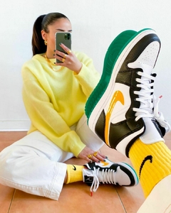 Medias Calcetines Nike Amarillas
